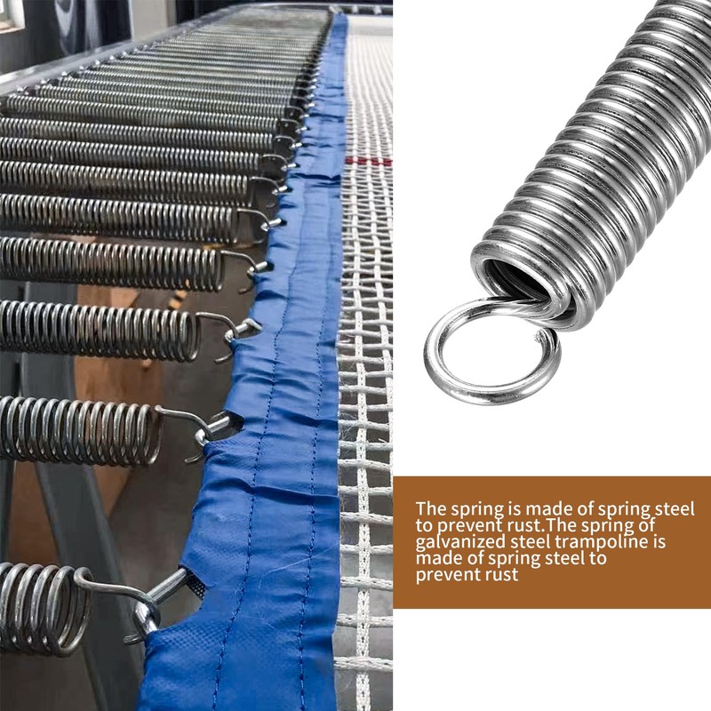 2 Pcs 150mm Extended Compressed Springs, Extension Springs, Dual Hook