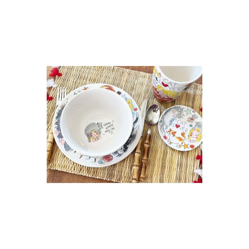 Blond Amsterdam XL Cat Lover Cat Lover Mug - Ceramic