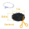 Camera Mic Windscreen, Micro Furry Wind Muff Wind Cover for