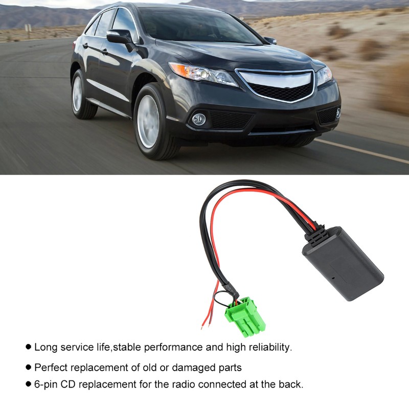 AUX Bluetooth Input Wire Fit for Acura RDX Tsx MDX