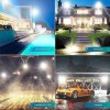 UMEXUS 600W LED Solar Flood Lights Outdoor Street Light Dusk