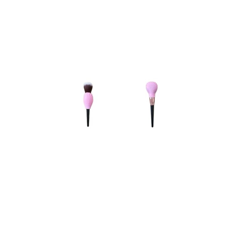 6 Pcs Pink Eye Shadow Brush Covers, Soft Silicone Dust