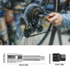 Bicycle Crank Puller and Bottom Bracket Tool with 16 mm