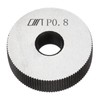 sourcing map 1Pc 28x8x8mm Knurling Wheel Kit 0.8mm Pitch Straight