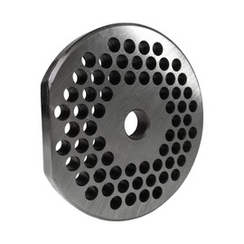 Grinder Plate #12-3/16 Hole W/ 1 Flat Edge