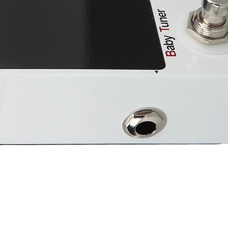 Mini Pedal Tuner Monoblock Chromatic Tuning Effect for Electric Guitar