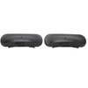 Pair Windshield Washer Nozzles 4G0955987A Heated Windscreen Wiper Washer Fluid