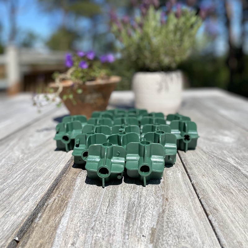 Selections Bamboo Cane Flexible Fruit Cage Connectors (20)