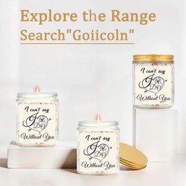 Goiicoln Bridesmaid Proposal Candle, Maid of Honor Proposal Gifts Candles, Matron of Honor Gifts for Bridesmaids, Wedding Day Bridal Party Engagement Gift, I Can't Say I Do Without You