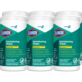 CloroxPro Clorox Disinfecting Wipes, Fresh Scent, 75 Count, Pack of 6 (Package May Vary)