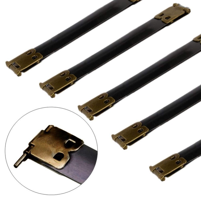 20 Pcs 10cm Metal Internal Flex Frame Kiss Clasp Bag