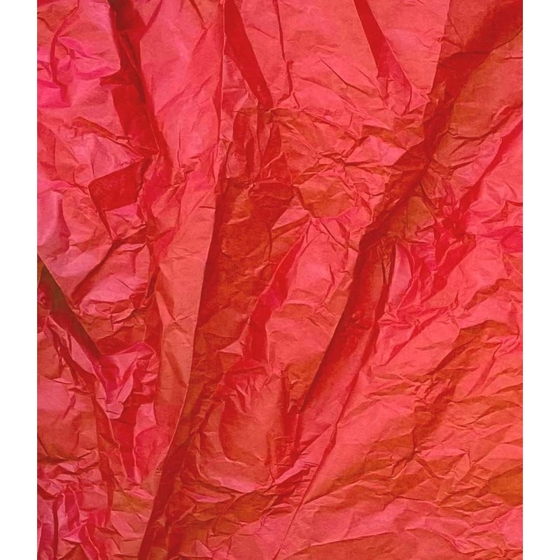 Tissue Paper red 50x70cm, 30 Sheets, Quality Tissue Paper for