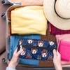 Kids Travel Toiletry Bag - Fire Baseball Waterproof Hanging Dopp