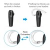 VSuRing Ear Hooks Eartips Kit 360° Rotatable Adjustable Soft Silicone