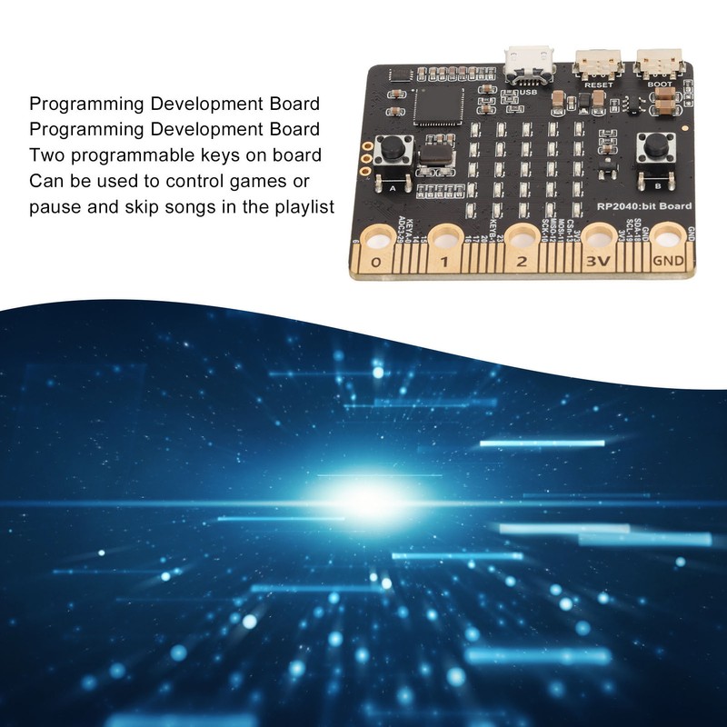 RP2040 Micro Bit Development Board for Raspberry PICO with LED