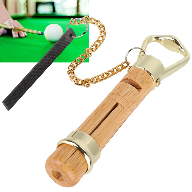 Wooden Tip Clamp Billiard Snooker Cue Repairing Tool Rod Helper