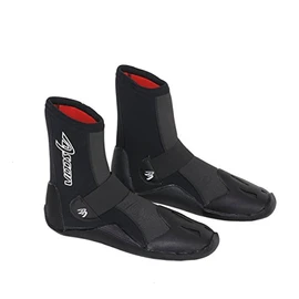 Ascan - Fly (Neoprenboot - 5mm Neopren) - Surfschuhe Neoprenschuhe, Schwarz, 42 EU