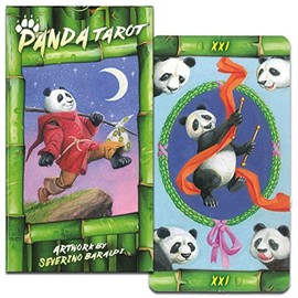 Tarot Cards, Divination, 78 Cards, Panda, Tarot, Japanese Booklet (English Language Not Guaranteed)