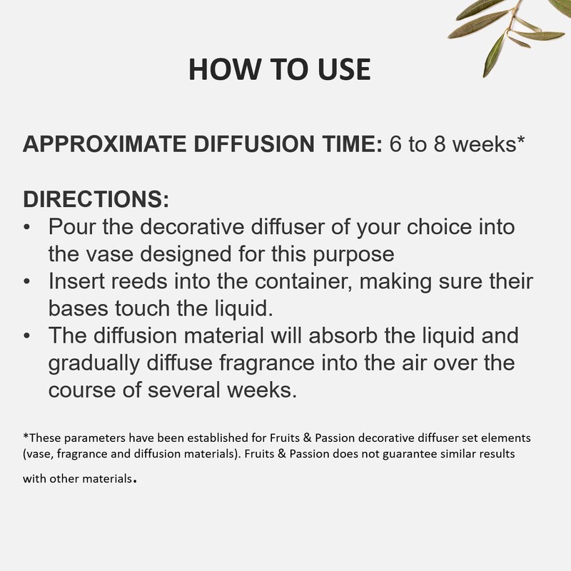 Coriander & Olive Tree Diffuser Refill