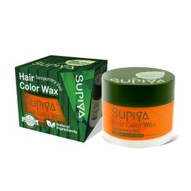 Temporary Hair Color Wax for Men - SUPIYA Washable Hair Wax Color, All-Day Hold Disposable Hair Wax for Party, Cosplay & Daily (Honey Color #41)