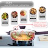 TIBORANG 8 in 1 Multipurpose 11 Inch 5 Qt Frying