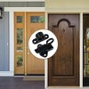 Fabselection Spring Door Lock, 4 Pack Self Closing Gate Latch,