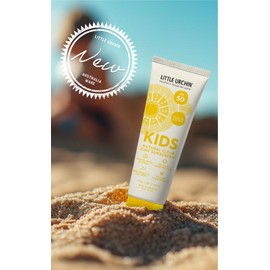 LITTLE URCHIN KIDS Natural Clear Zinc Sunscreen SPF 50, 100g