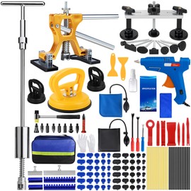 ZEUSFIRE Dent Puller Dent Remover Kit for Car, Professional Paintless Dent Removal Tools Kits, Hail Dent Suction Pullers for Auto Body SUV Damage DIY Repair