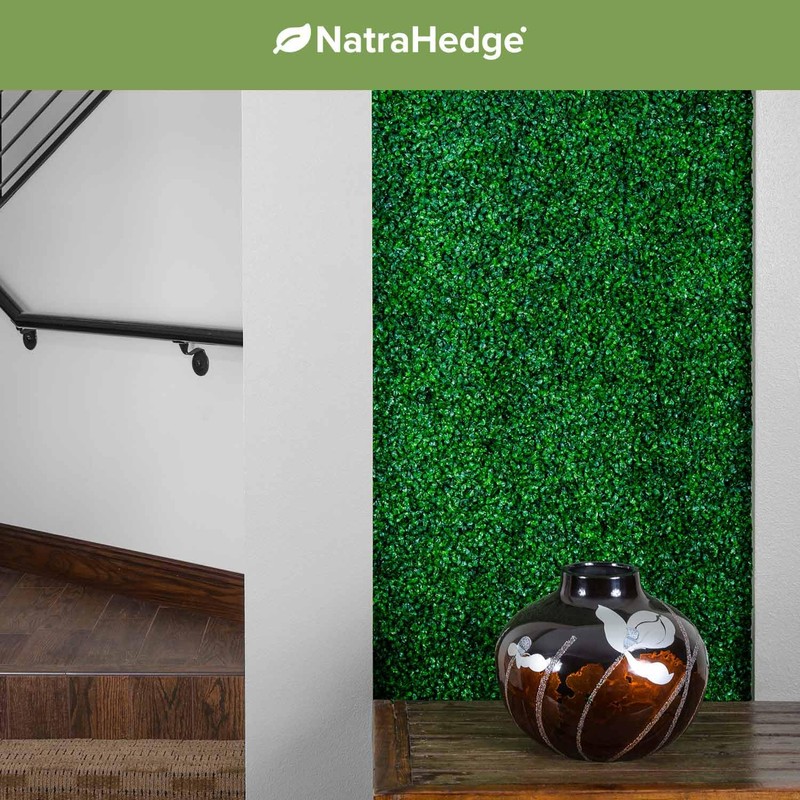 NatraHedge Artificial Boxwood Roll Panels UV Protected for Outdoor Use
