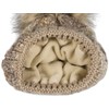 styleBREAKER Unisex Knitted Bobble Hat Colourful Patterned with Alpaca Content