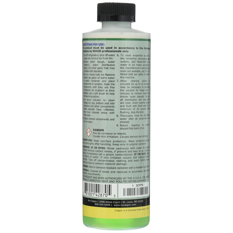 Nu-Calgon 428734 Ice Machine Cleaner 16 oz