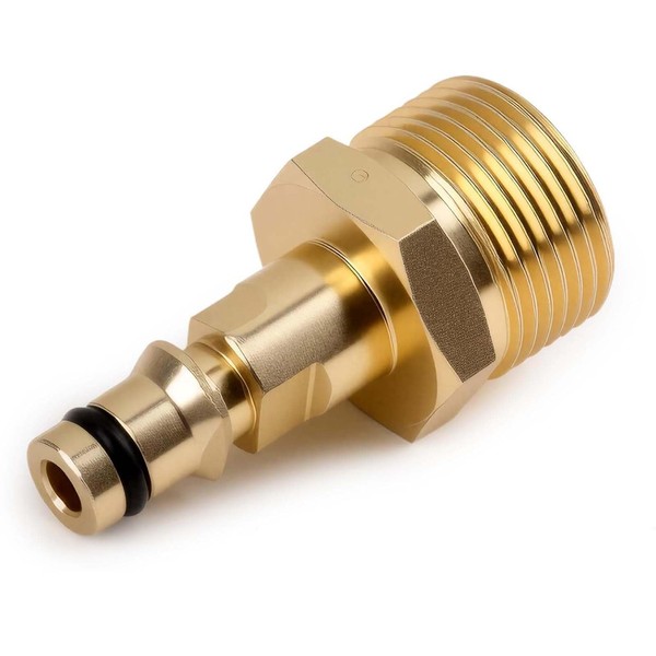 HONGLINSONG Hochdruckreiniger-Adapter Quick Connect M22 (Gelb)