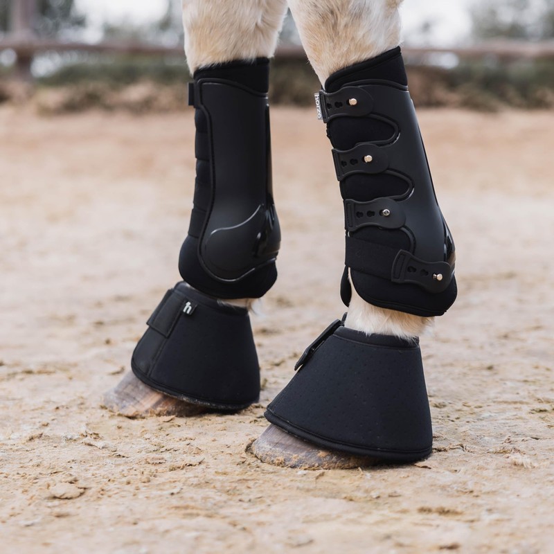 HORZE Malmo Hufglocke - Schwarz - S