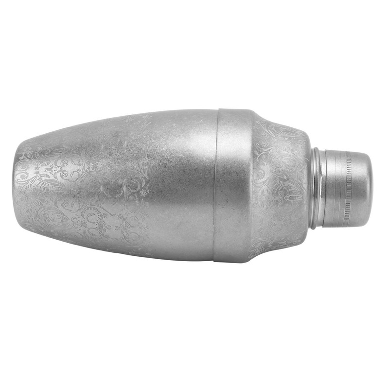 Cocktail Shaker 304 Stainless Steel Boston Shaker Mixer with Built