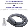 CREATORELE 12v Bilge Pump 1100GPH Non-Automatic And a 1-1/8 Inch