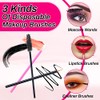 shynek Accesorios de Maquillaje Desechables con Aplicadores de Esponjas Triangulares,