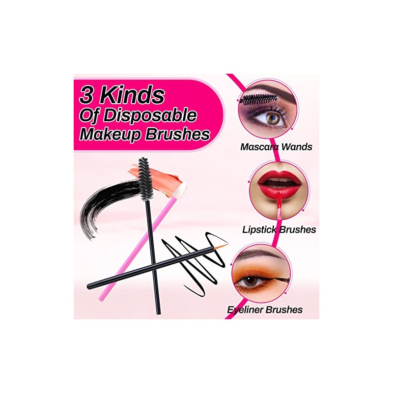 shynek Accesorios de Maquillaje Desechables con Aplicadores de Esponjas Triangulares,