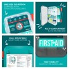ANSI Be Smart Get Prepared First Aid Kit OSHA/ANSI Compliant,