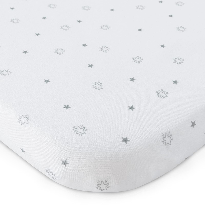 Next to Me Crib Sheets Fitted 83x50cm, Baby Bedside Crib