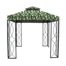 Garden Winds Replacement Canopy for The Garden Treasures 8x8 S-582D Gazebo - Standard 350 - Palm