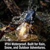 MODOAO 4-Pack Solar LED Camping Light, Rechargeable Outdoor Tent Lantern
