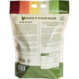 Fancy Chicken All-Purpose Manure - 15lbs Pelleted Dried Organic Chicken Manure | All-Natural Plant Food | Ideal for Vegetables Plants Fruits Trees Lawn Gardening & Farming | USDA Organic