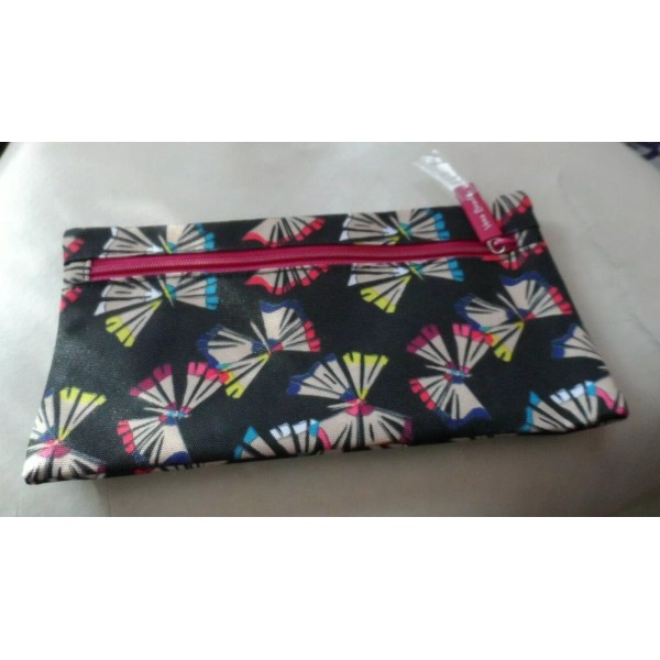 Vera Bradley pencil pouch in Art Butterflies