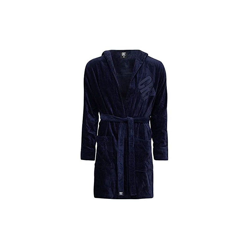 CR7 Men's Robe, navy