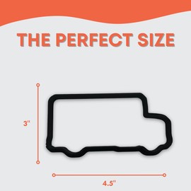 School Bus Cookie Cutter with Easy to Push Design