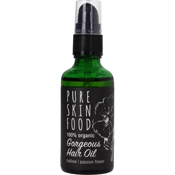 PURE SKIN FOOD Organic Mallow - Passion Flower Gorgeous Hair Oil, 50 ml