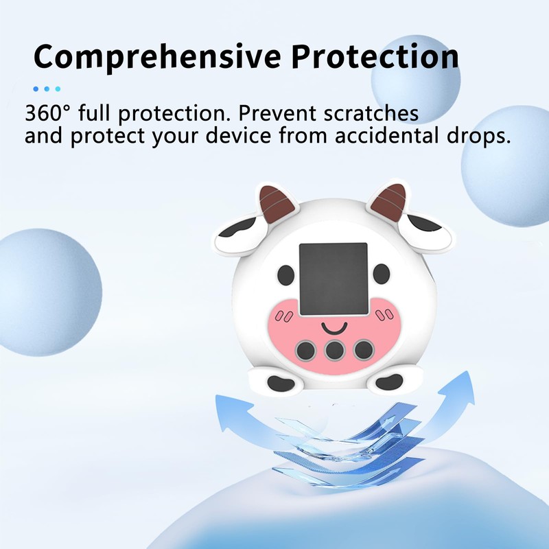 Case for Punirunes Interactive Digital Toy, NOUKAJU Silicone Protective Cover