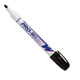LACO Markal 97033 PRO WASH Industrial Marker, Black