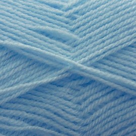 King Cole Big Value Baby DK 100% Acrylic Double Knitting Wool 100g Ball (Sky Blue - 5)