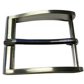 BELTINGER Belt Buckle 4.0 cm | Buckle Interchangeable Buckle Belt Buckle 40 mm Solid | Pin Buckle | Interchangeable Belt up to 4 cm, Silver, matte